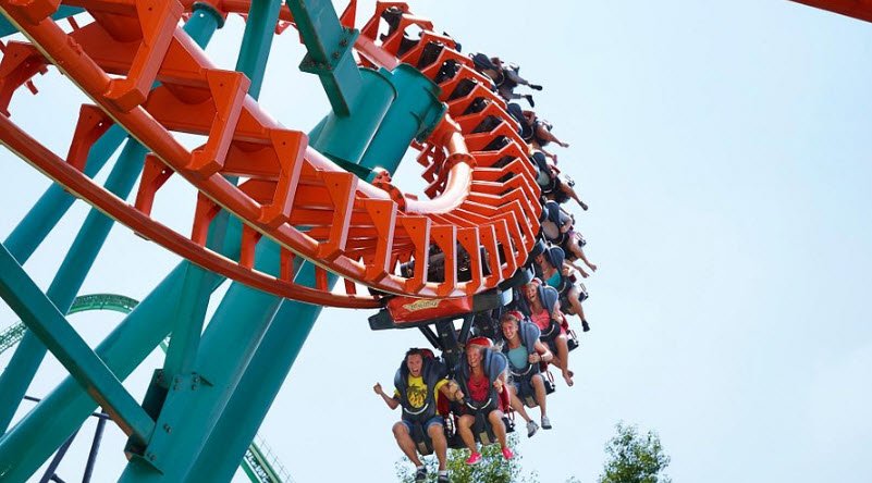 Walibi Holland, Biddinghuizen, Flevoland, Netherlands
